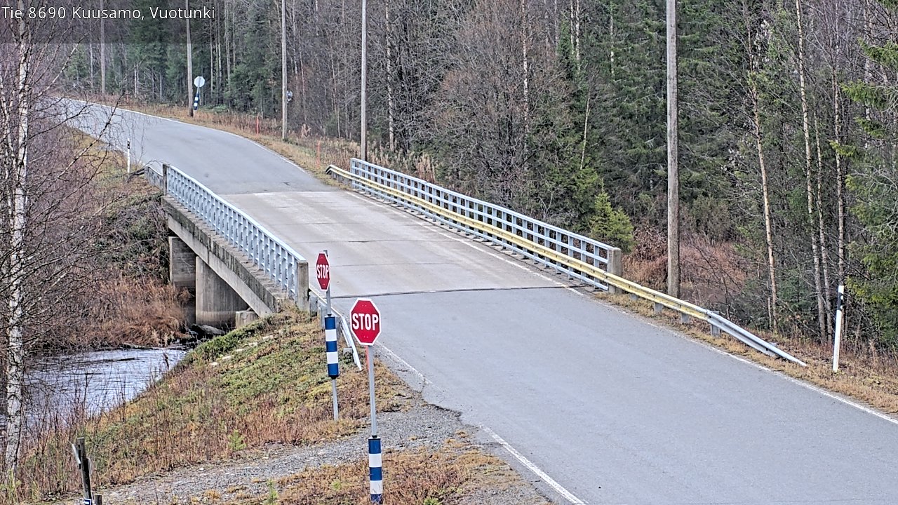 Kelikamerat Kuva Tie 8690 Kuusamo, Vuotunki, Kuusamo, Pohjois-Pohjanmaa