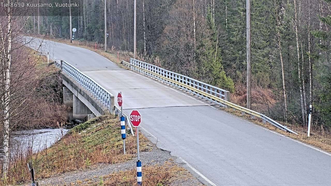 Kelikamerat Kuva Tie 8690 Kuusamo, Vuotunki, Kuusamo, Pohjois-Pohjanmaa