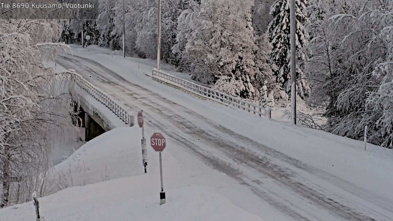 Kelikamerat Kuva Tie 8690 Kuusamo, Vuotunki, Kuusamo, Pohjois-Pohjanmaa
