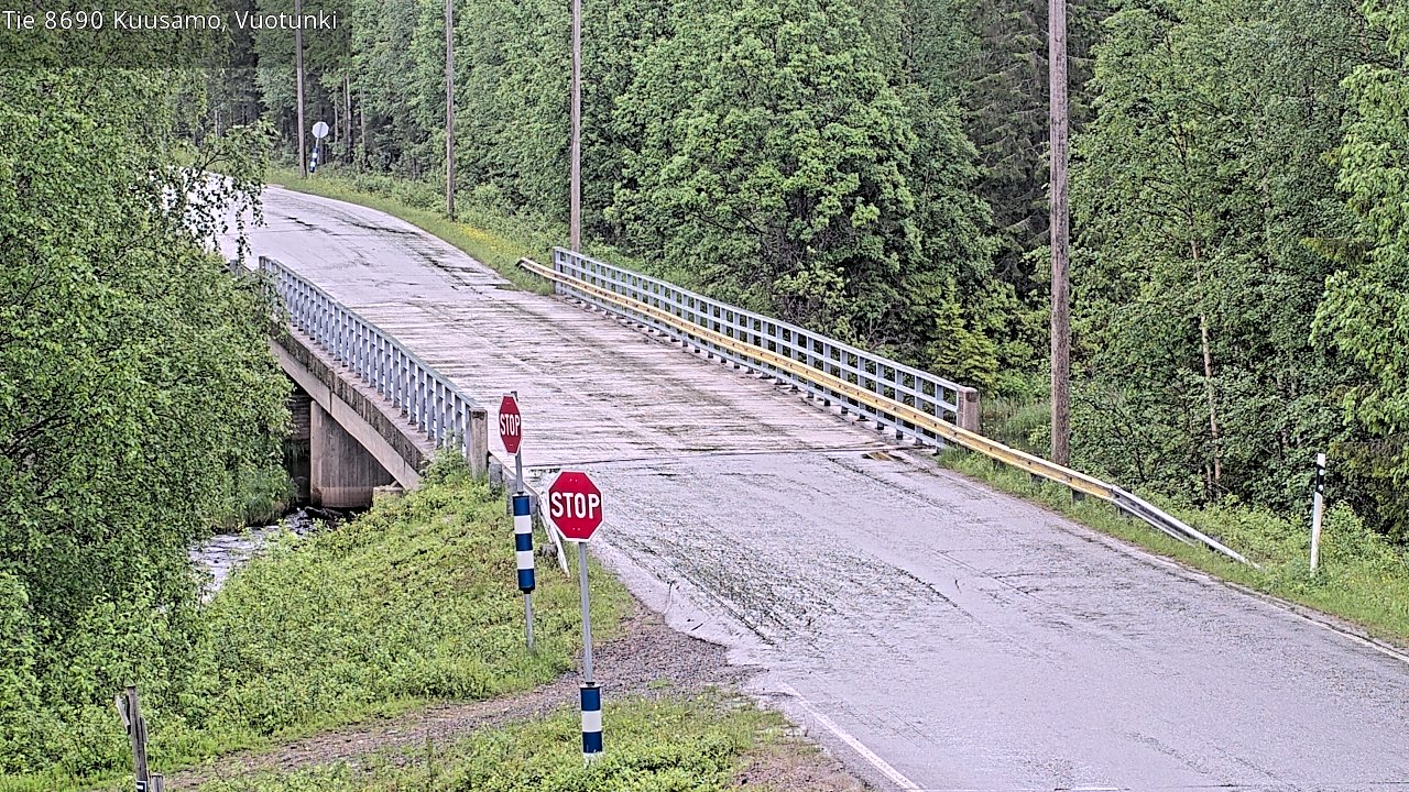 Kelikamerat Kuva Tie 8690 Kuusamo, Vuotunki, Kuusamo, Pohjois-Pohjanmaa