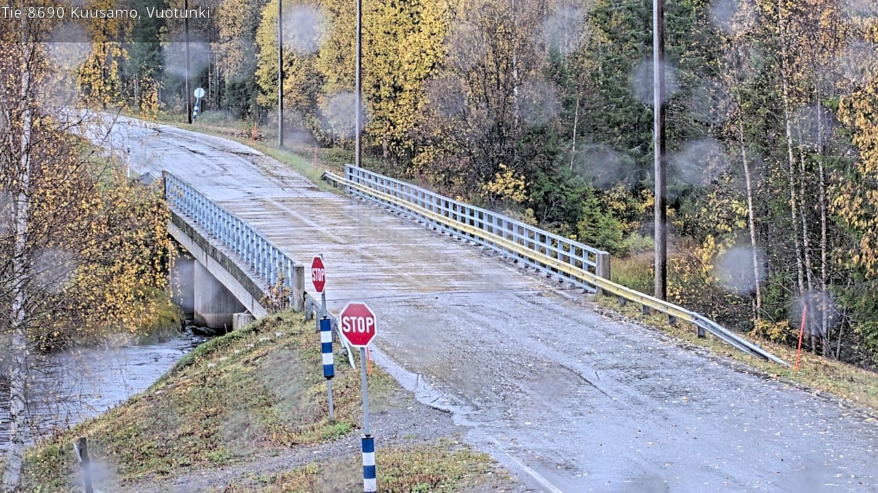 Kelikamerat Kuva Tie 8690 Kuusamo, Vuotunki, Kuusamo, Pohjois-Pohjanmaa