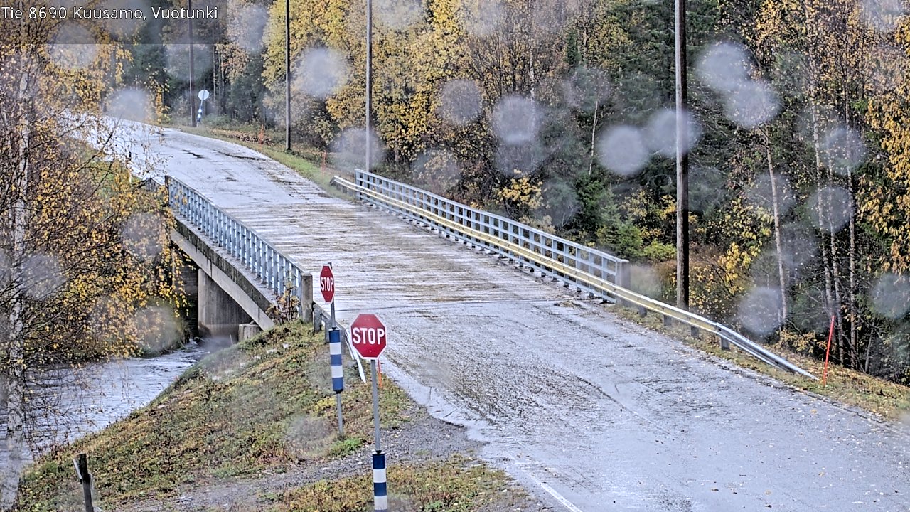Kelikamerat Kuva Tie 8690 Kuusamo, Vuotunki, Kuusamo, Pohjois-Pohjanmaa