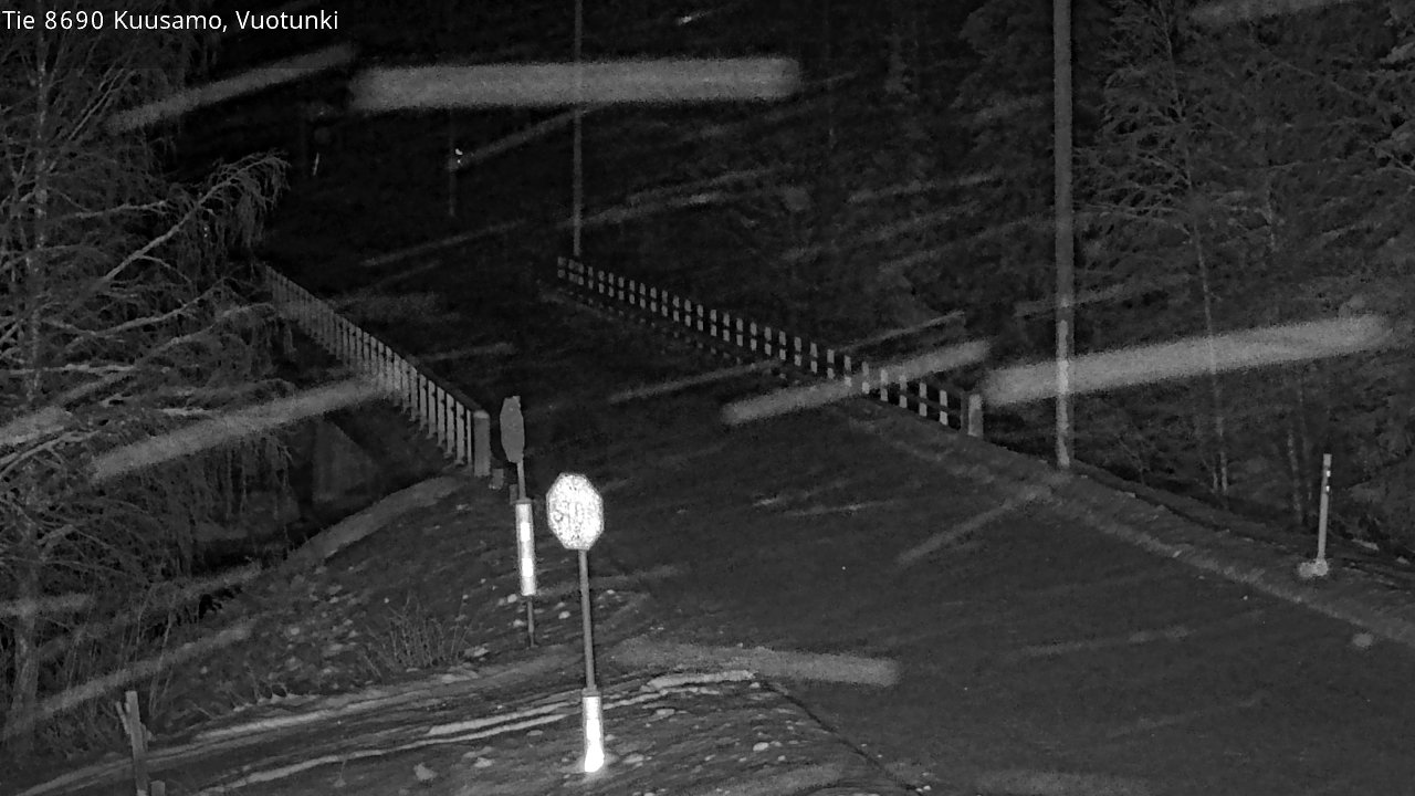 Kelikamerat Kuva Tie 8690 Kuusamo, Vuotunki, Kuusamo, Pohjois-Pohjanmaa