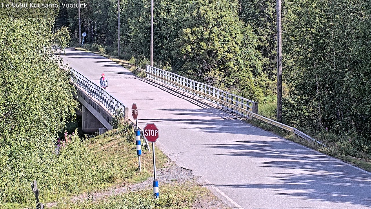 Kelikamerat Kuva Tie 8690 Kuusamo, Vuotunki, Kuusamo, Pohjois-Pohjanmaa