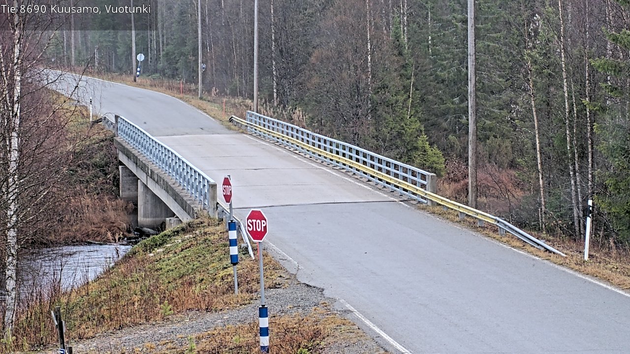 Kelikamerat Kuva Tie 8690 Kuusamo, Vuotunki, Kuusamo, Pohjois-Pohjanmaa