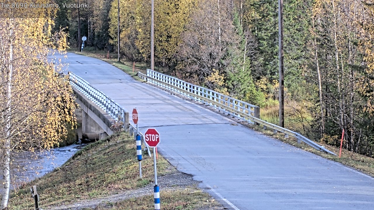 Kelikamerat Kuva Tie 8690 Kuusamo, Vuotunki, Kuusamo, Pohjois-Pohjanmaa
