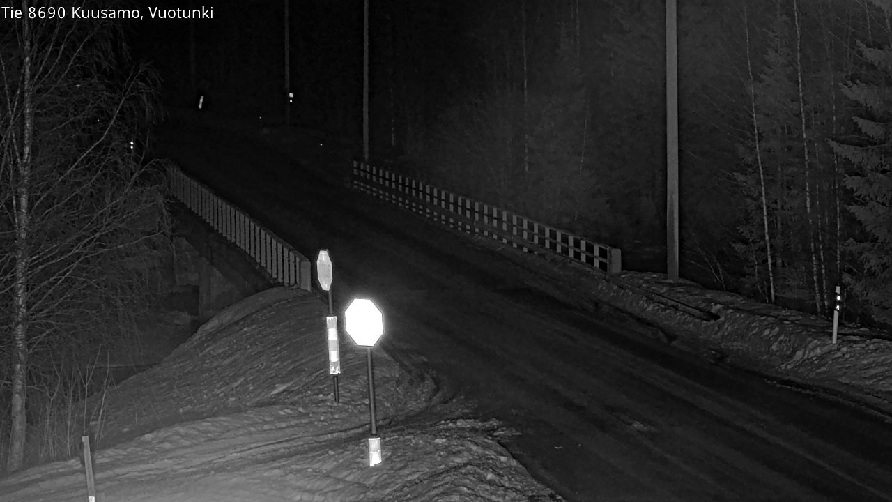 Kelikamerat Kuva Tie 8690 Kuusamo, Vuotunki, Kuusamo, Pohjois-Pohjanmaa