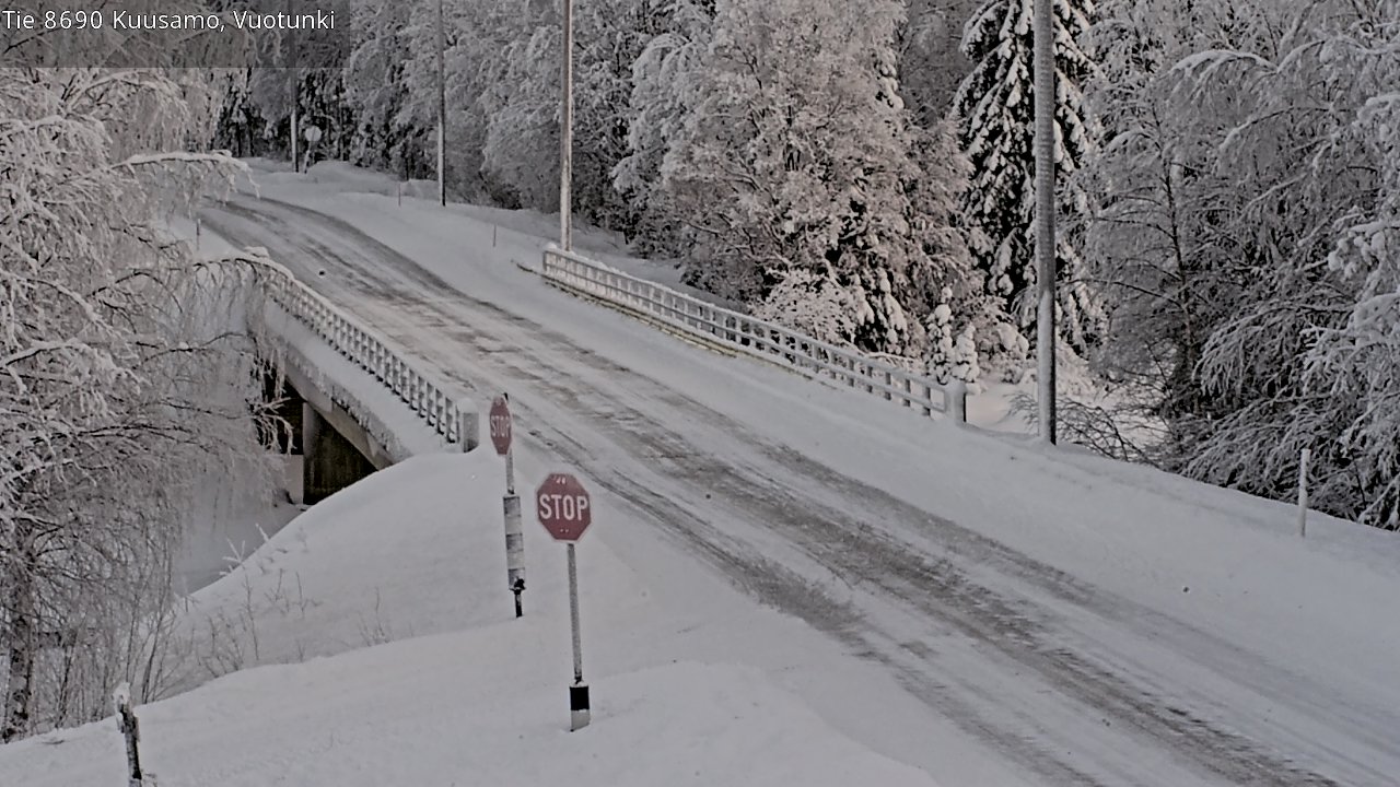 Kelikamerat Kuva Tie 8690 Kuusamo, Vuotunki, Kuusamo, Pohjois-Pohjanmaa