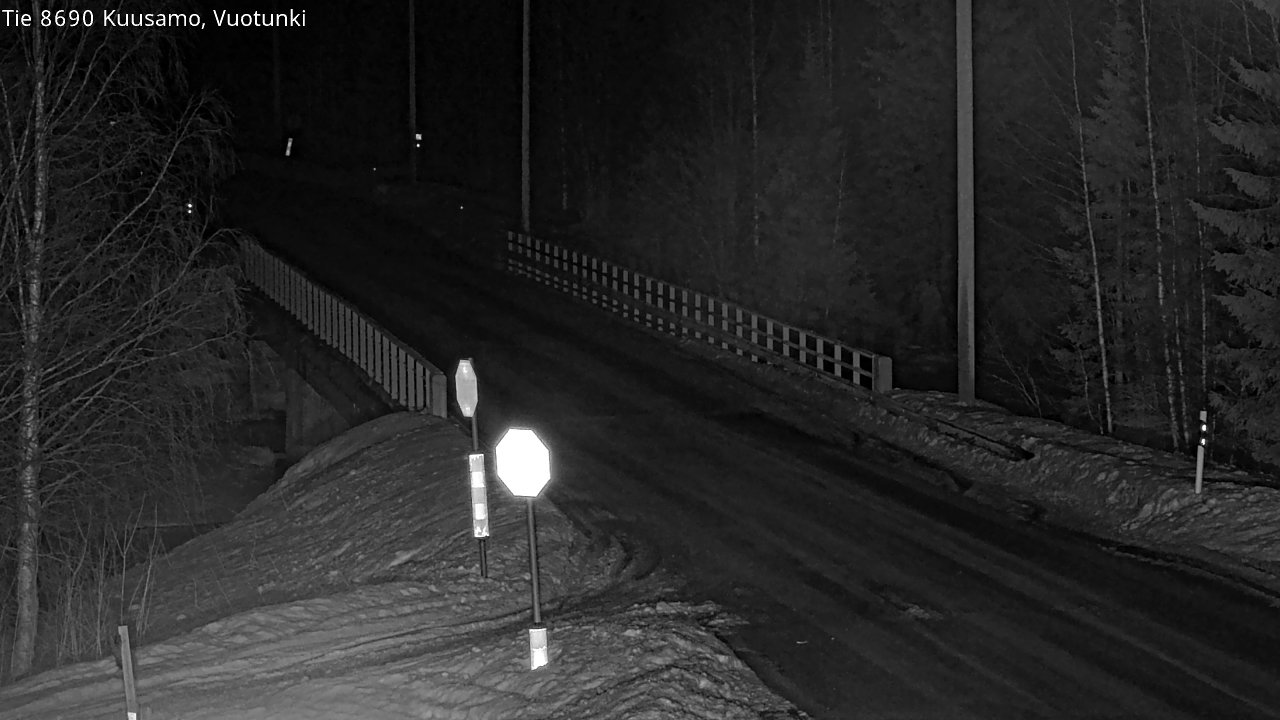 Kelikamerat Kuva Tie 8690 Kuusamo, Vuotunki, Kuusamo, Pohjois-Pohjanmaa