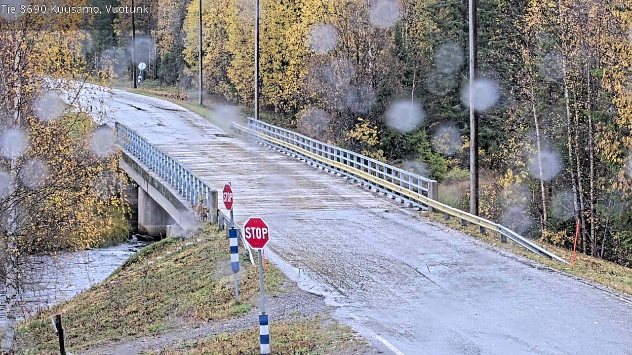 Kelikamerat Kuva Tie 8690 Kuusamo, Vuotunki, Kuusamo, Pohjois-Pohjanmaa