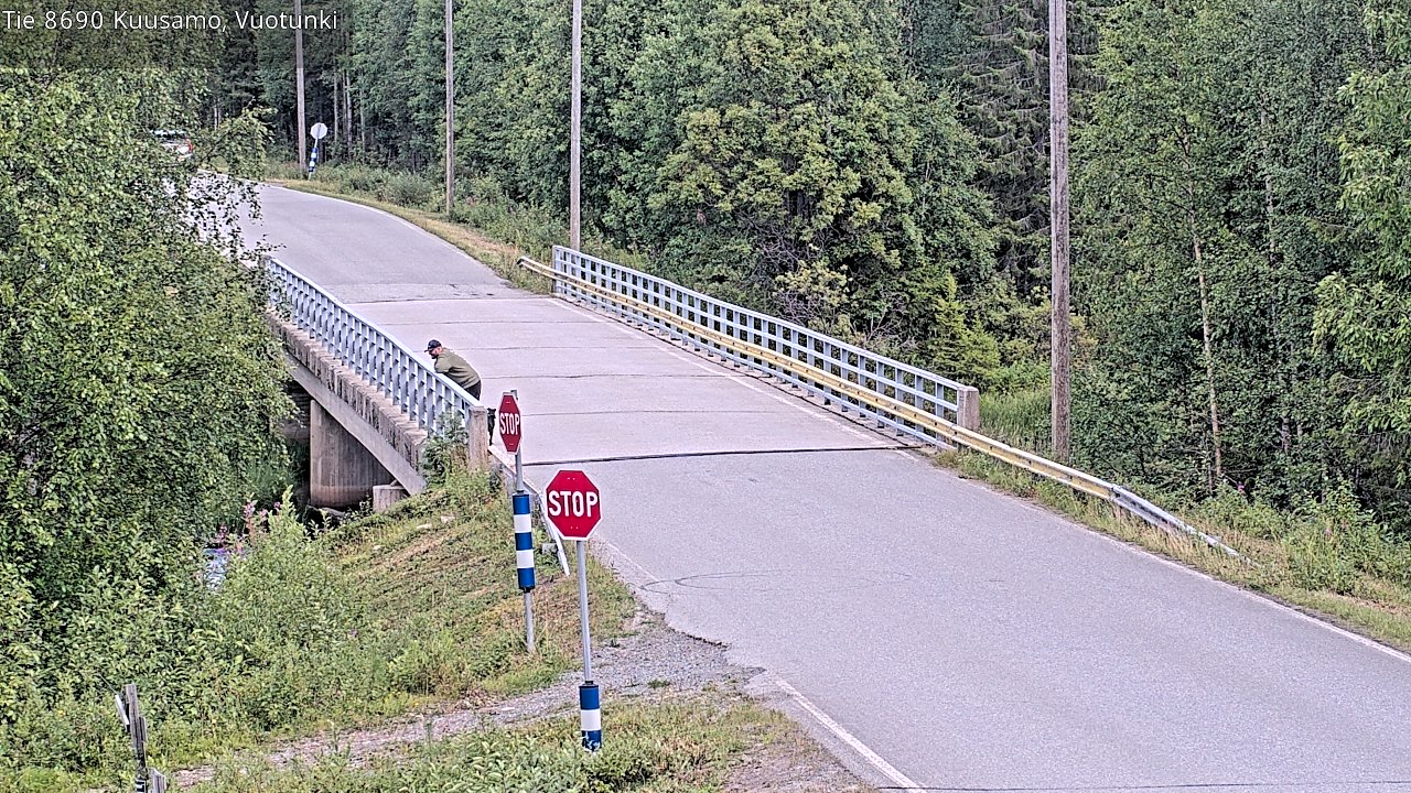 Kelikamerat Kuva Tie 8690 Kuusamo, Vuotunki, Kuusamo, Pohjois-Pohjanmaa