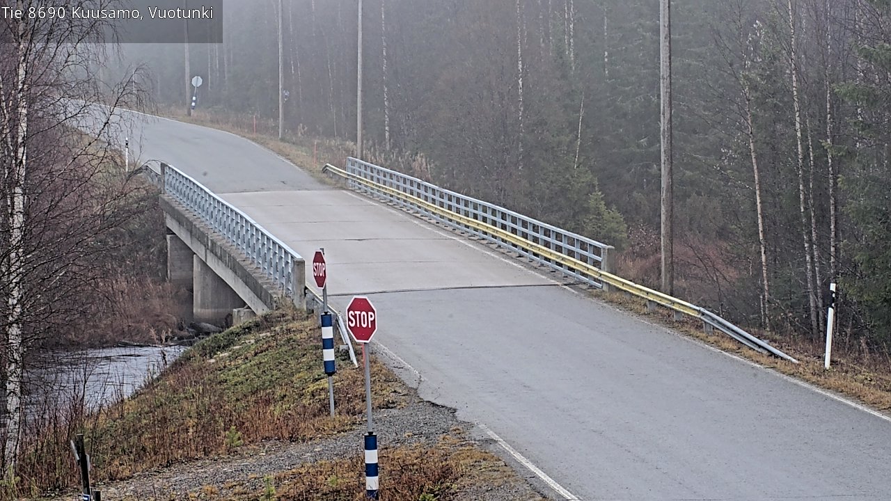 Kelikamerat Kuva Tie 8690 Kuusamo, Vuotunki, Kuusamo, Pohjois-Pohjanmaa