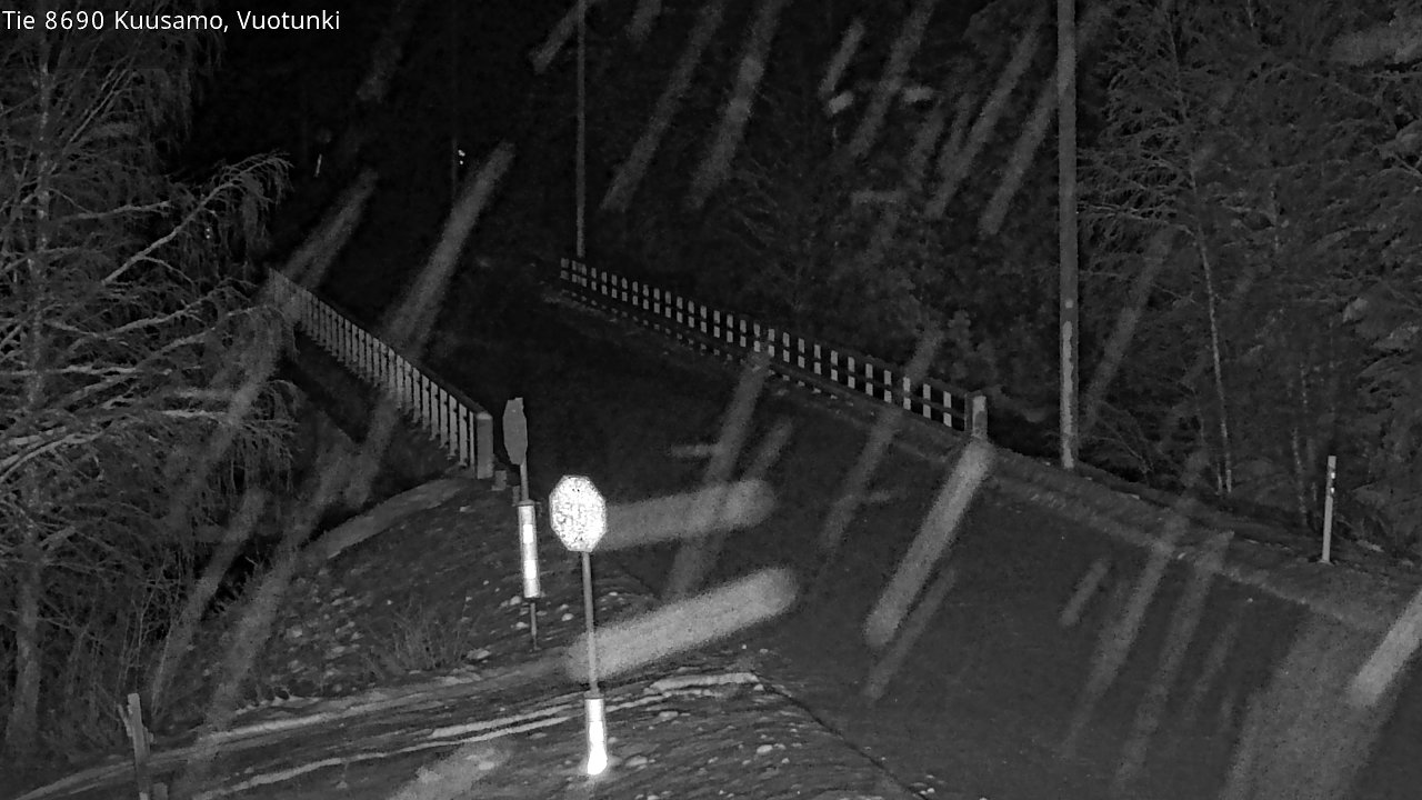 Kelikamerat Kuva Tie 8690 Kuusamo, Vuotunki, Kuusamo, Pohjois-Pohjanmaa