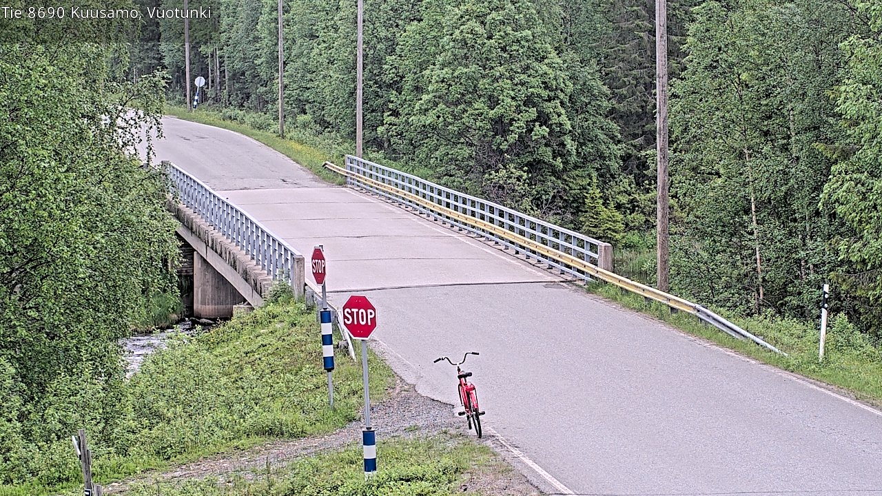 Kelikamerat Kuva Tie 8690 Kuusamo, Vuotunki, Kuusamo, Pohjois-Pohjanmaa
