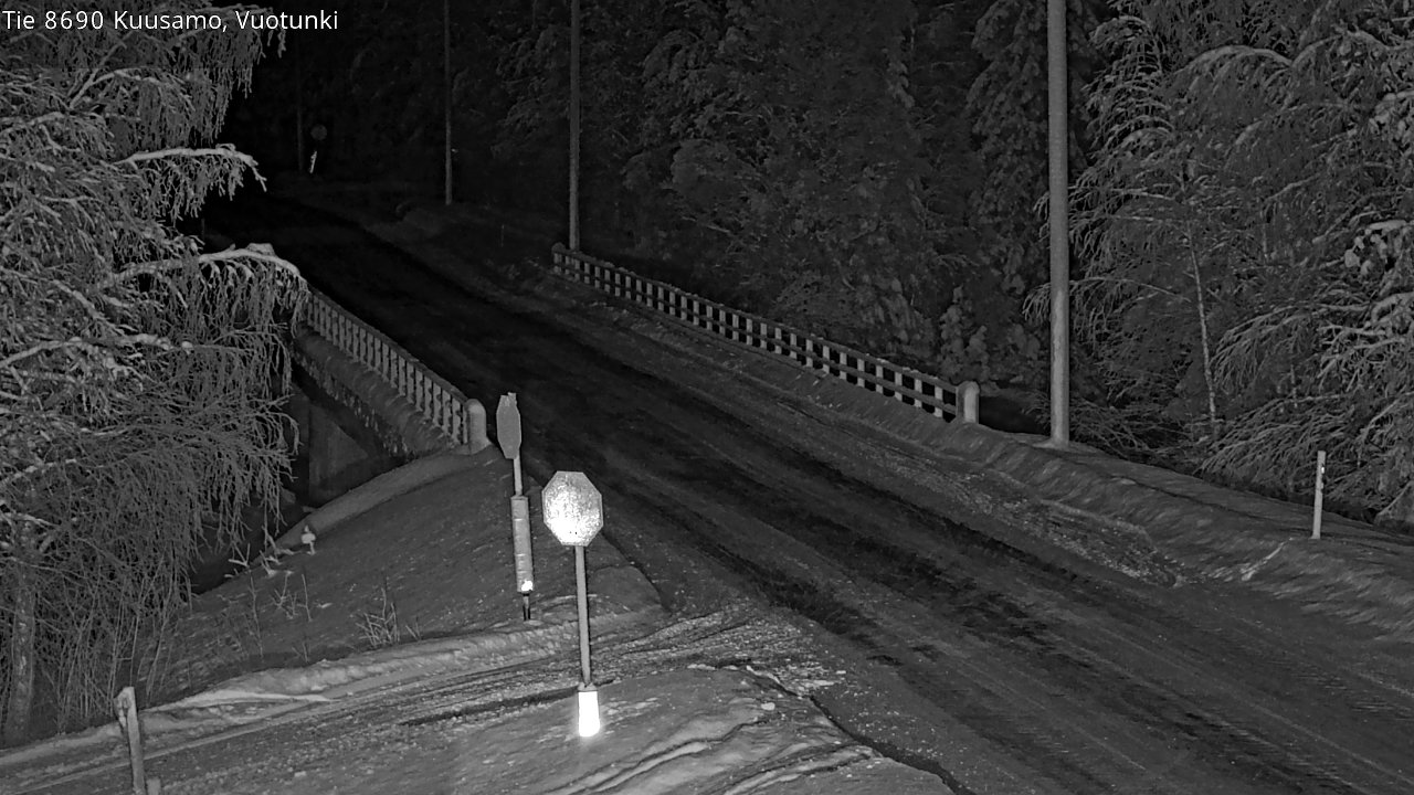 Kelikamerat Kuva Tie 8690 Kuusamo, Vuotunki, Kuusamo, Pohjois-Pohjanmaa