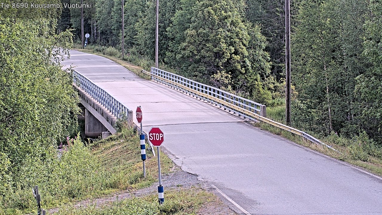 Kelikamerat Kuva Tie 8690 Kuusamo, Vuotunki, Kuusamo, Pohjois-Pohjanmaa