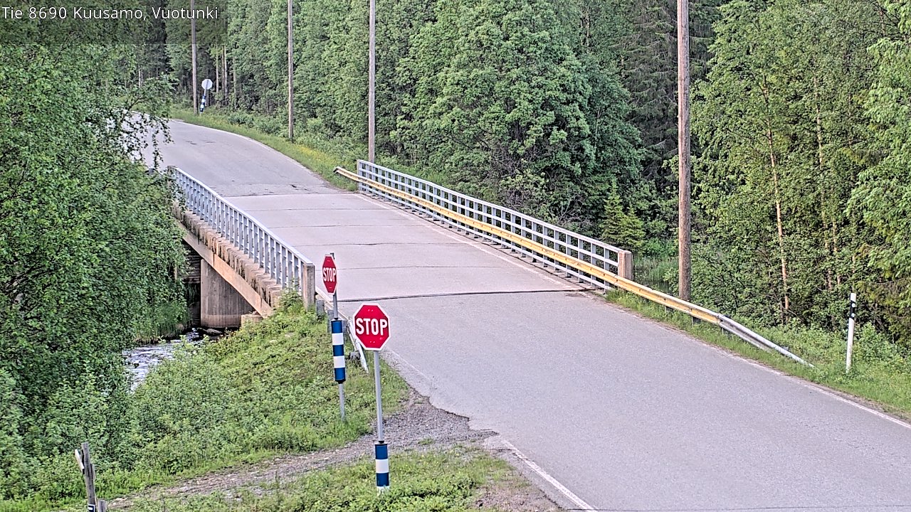 Kelikamerat Kuva Tie 8690 Kuusamo, Vuotunki, Kuusamo, Pohjois-Pohjanmaa
