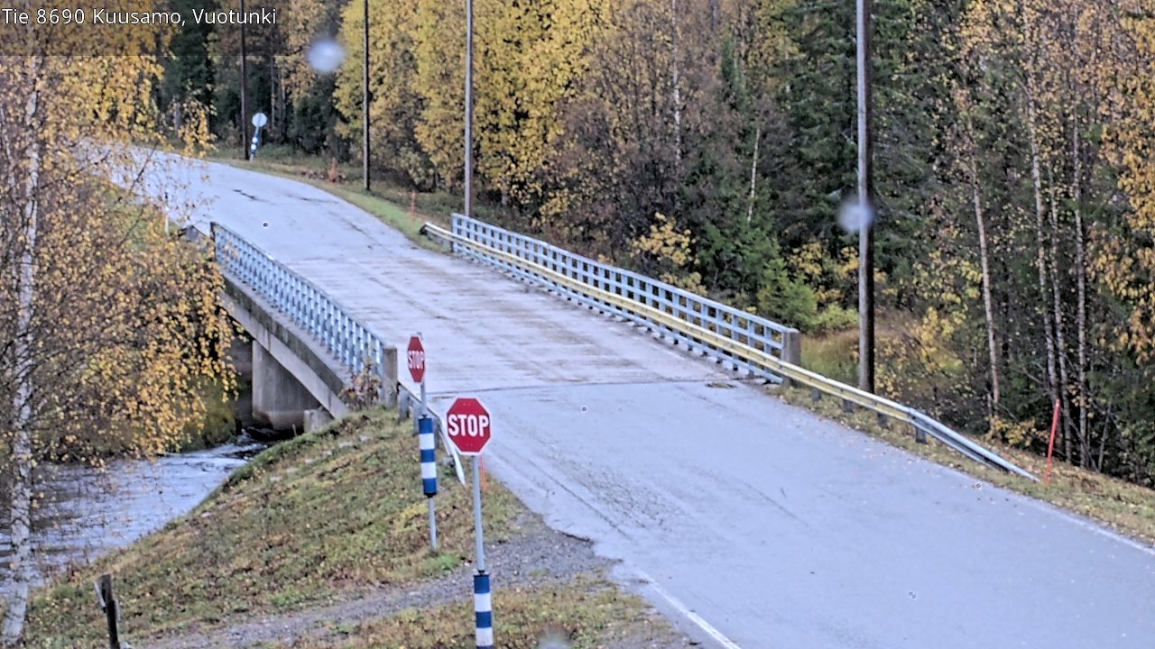 Kelikamerat Kuva Tie 8690 Kuusamo, Vuotunki, Kuusamo, Pohjois-Pohjanmaa