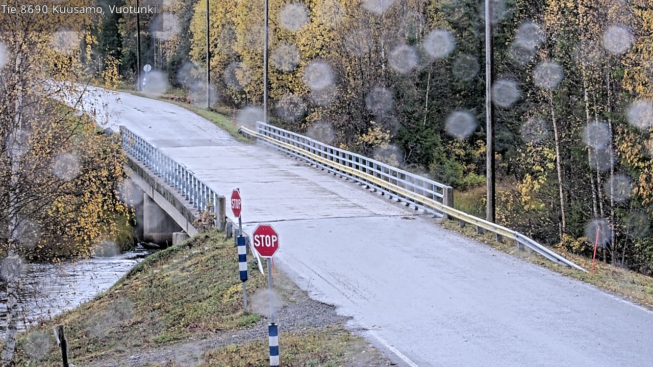 Kelikamerat Kuva Tie 8690 Kuusamo, Vuotunki, Kuusamo, Pohjois-Pohjanmaa