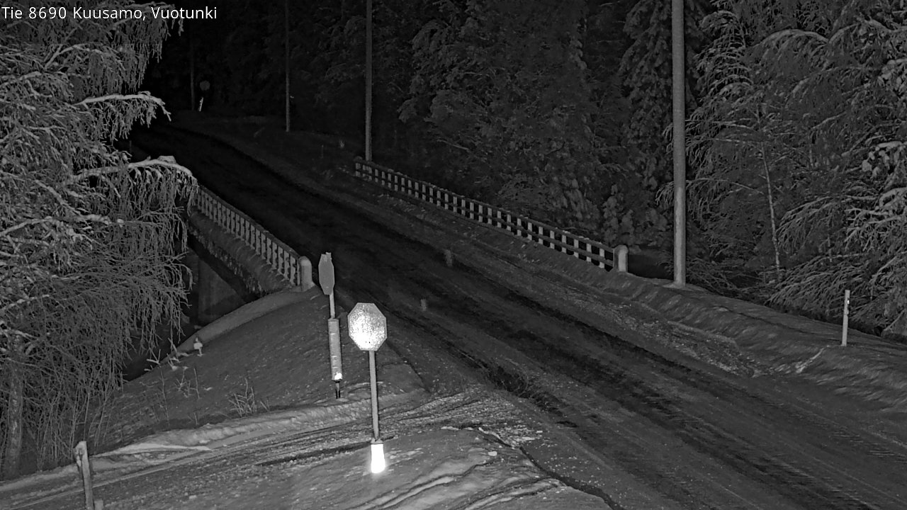 Kelikamerat Kuva Tie 8690 Kuusamo, Vuotunki, Kuusamo, Pohjois-Pohjanmaa