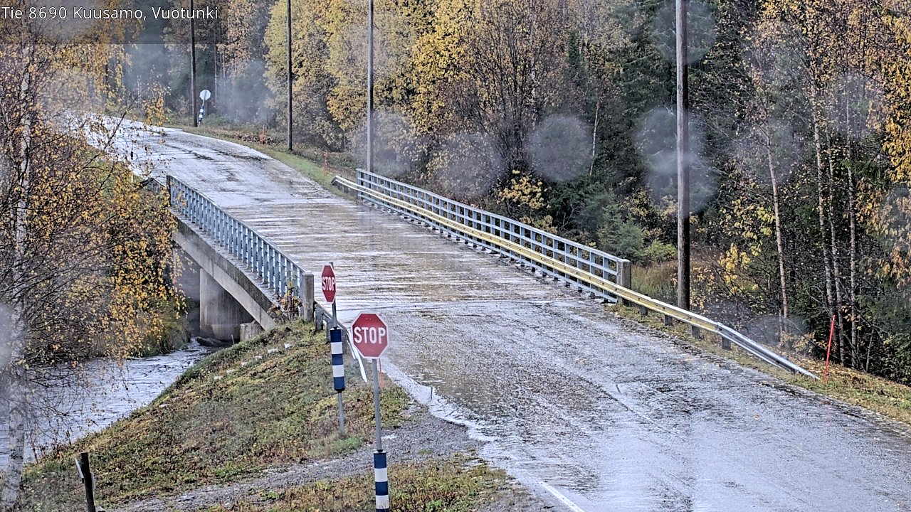 Kelikamerat Kuva Tie 8690 Kuusamo, Vuotunki, Kuusamo, Pohjois-Pohjanmaa