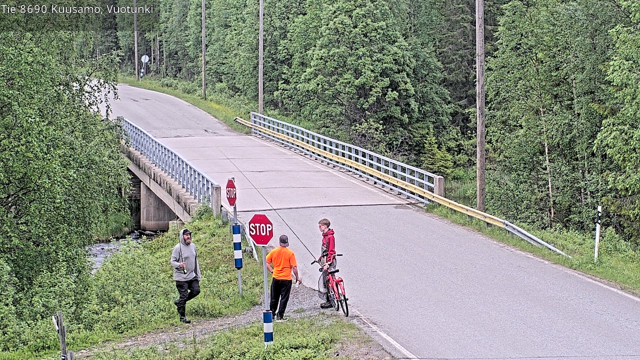 Kelikamerat Kuva Tie 8690 Kuusamo, Vuotunki, Kuusamo, Pohjois-Pohjanmaa