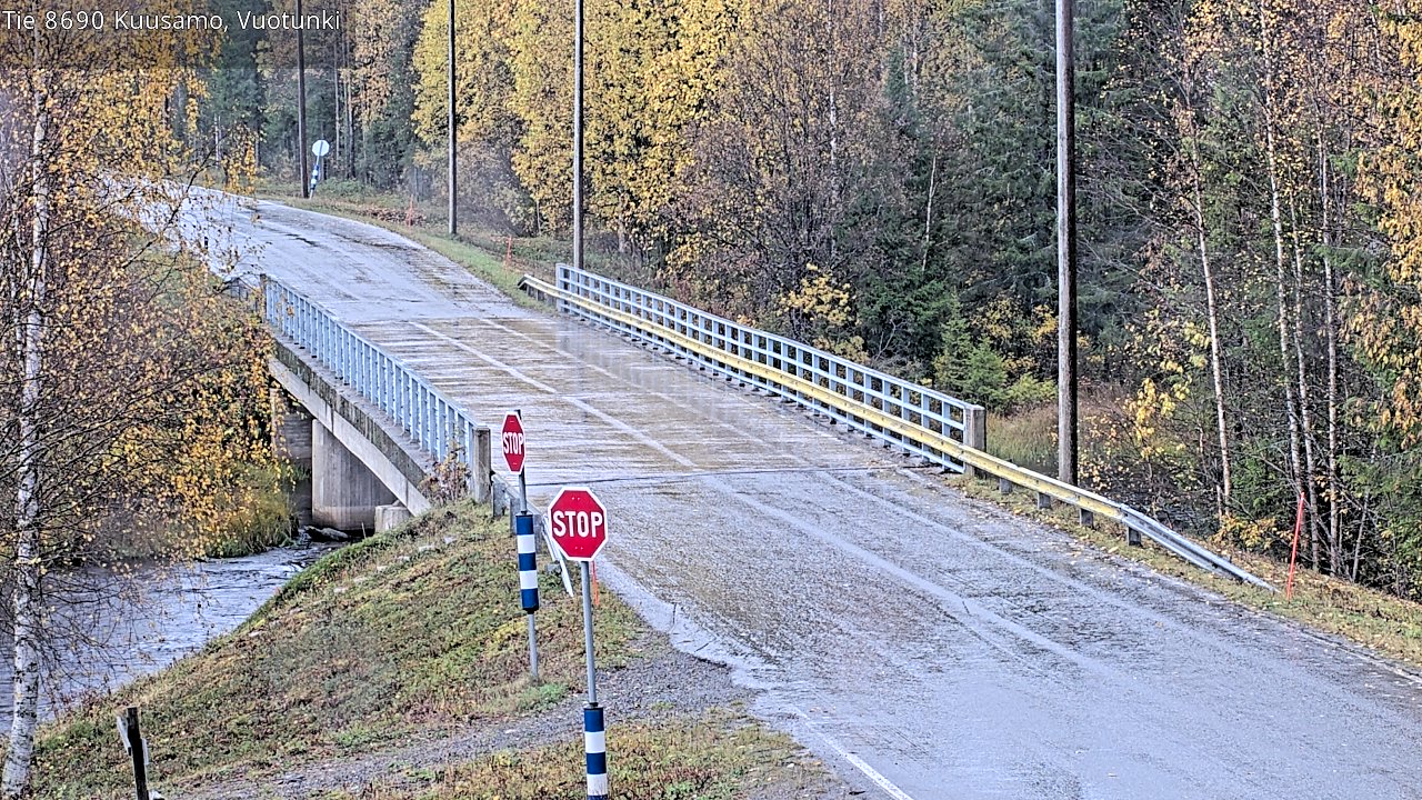 Kelikamerat Kuva Tie 8690 Kuusamo, Vuotunki, Kuusamo, Pohjois-Pohjanmaa
