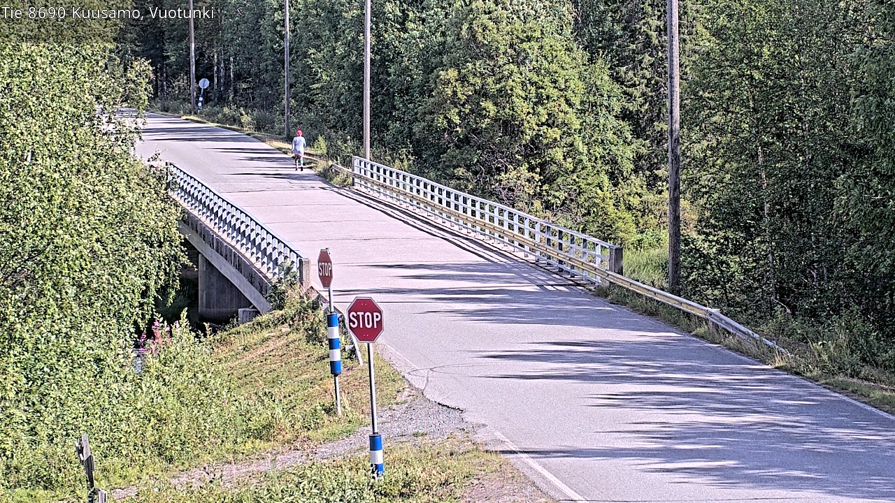 Kelikamerat Kuva Tie 8690 Kuusamo, Vuotunki, Kuusamo, Pohjois-Pohjanmaa