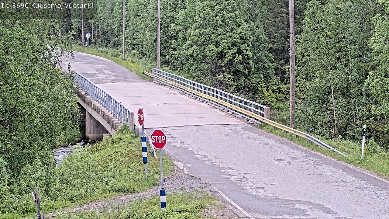 Kelikamerat Kuva Tie 8690 Kuusamo, Vuotunki, Kuusamo, Pohjois-Pohjanmaa