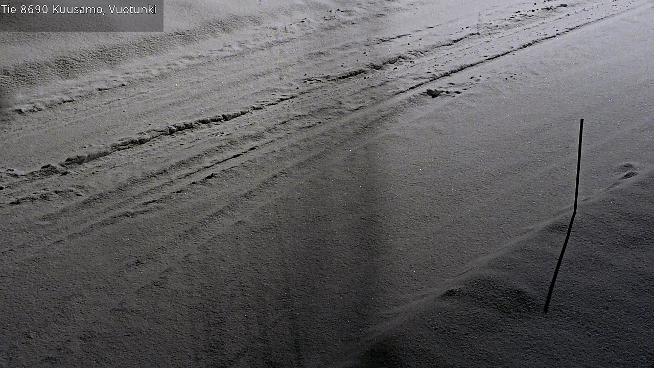 Weather Camera Image Road 8690 Kuusamo, Vuotunki, Kuusamo, Pohjois-Pohjanmaa