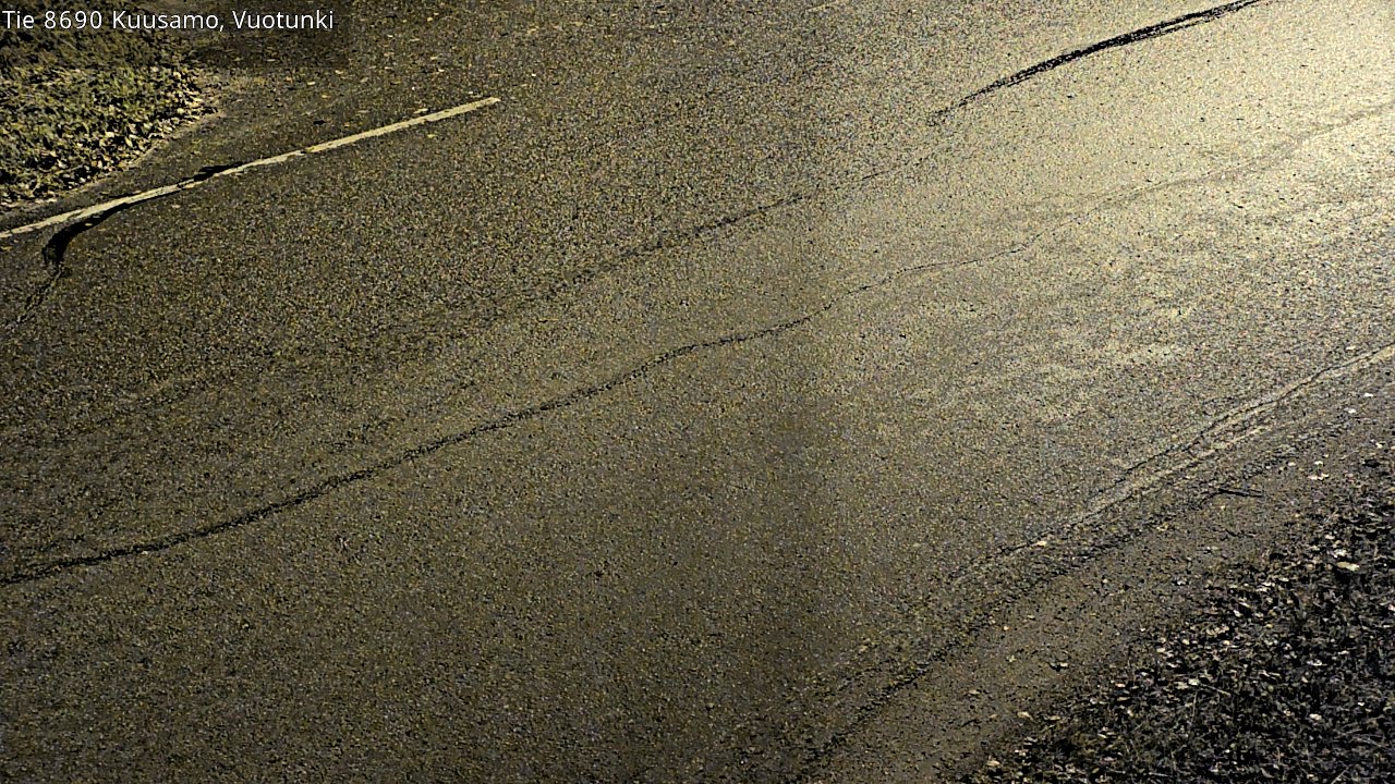 Weather Camera Image Road 8690 Kuusamo, Vuotunki, Kuusamo, Pohjois-Pohjanmaa