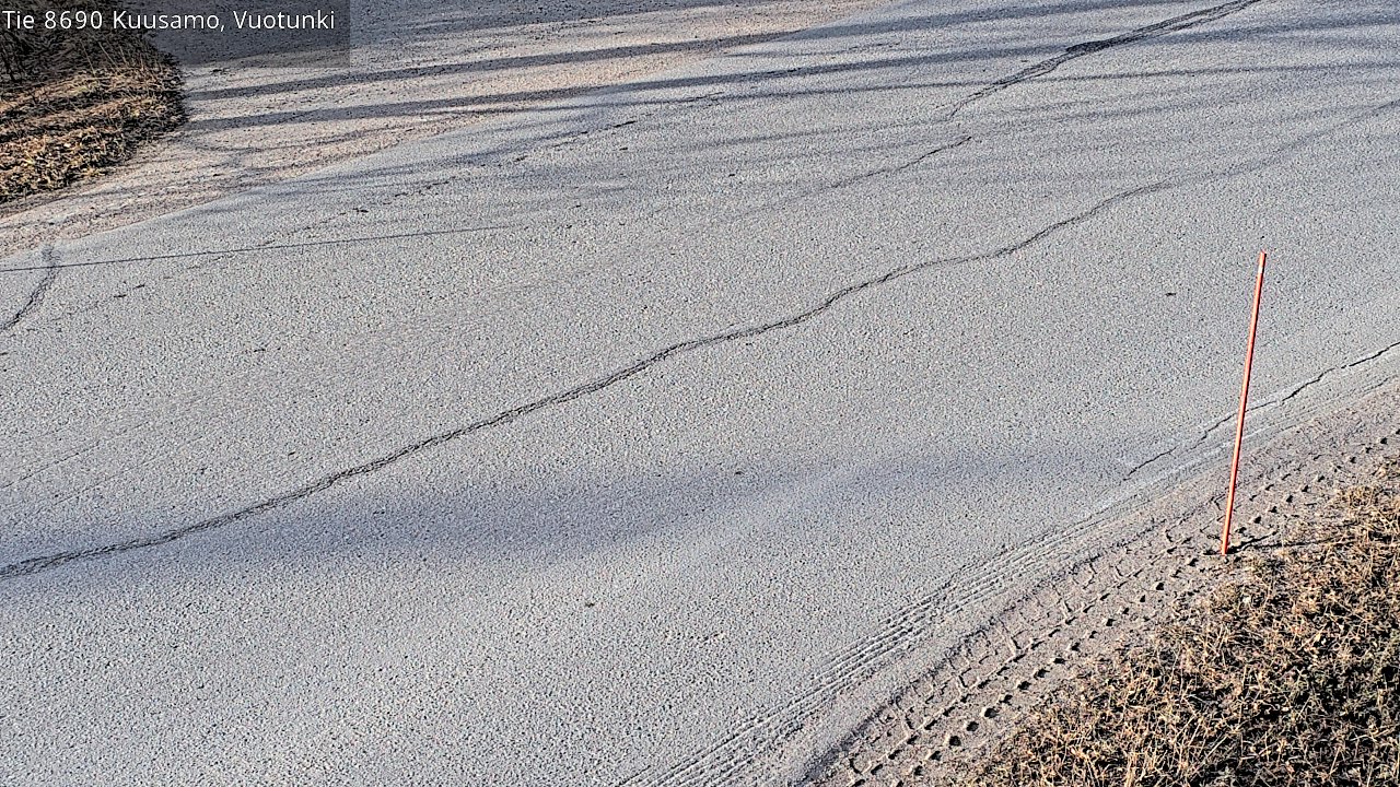 Weather Camera Image Väg 8690 Kuusamo, Vuotunki, Kuusamo, Pohjois-Pohjanmaa