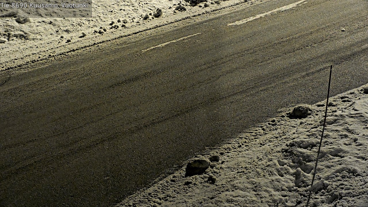 Kelikamerat Kuva Tie 8690 Kuusamo, Vuotunki, Kuusamo, Pohjois-Pohjanmaa