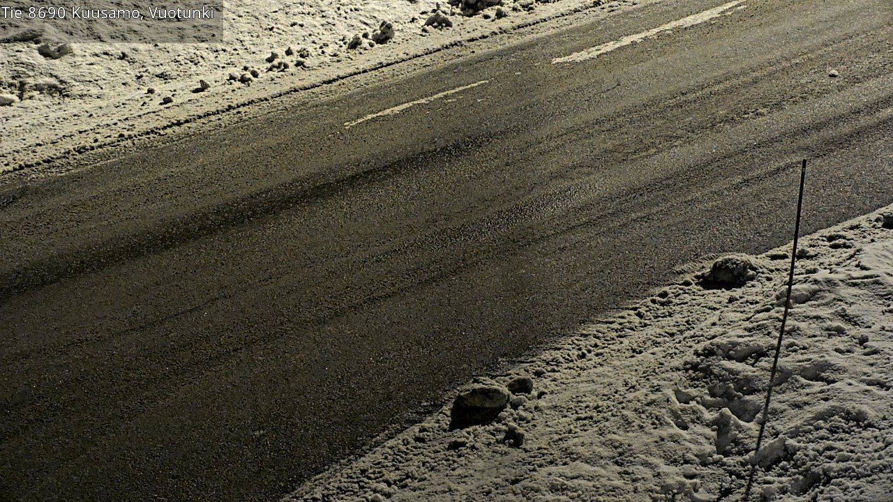 Kelikamerat Kuva Tie 8690 Kuusamo, Vuotunki, Kuusamo, Pohjois-Pohjanmaa