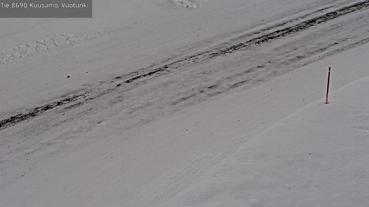 Kelikamerat Kuva Tie 8690 Kuusamo, Vuotunki, Kuusamo, Pohjois-Pohjanmaa