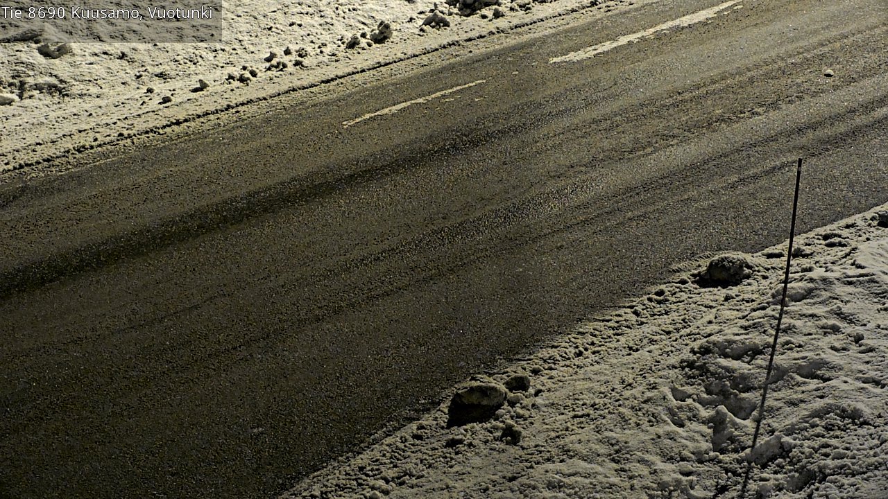 Kelikamerat Kuva Tie 8690 Kuusamo, Vuotunki, Kuusamo, Pohjois-Pohjanmaa