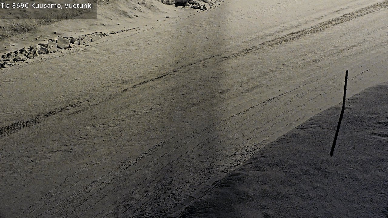 Kelikamerat Kuva Tie 8690 Kuusamo, Vuotunki, Kuusamo, Pohjois-Pohjanmaa