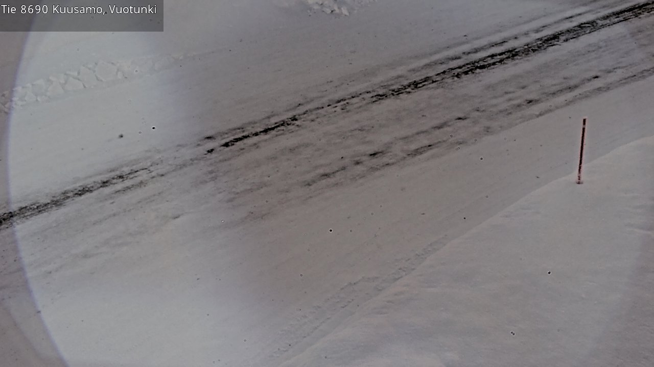 Kelikamerat Kuva Tie 8690 Kuusamo, Vuotunki, Kuusamo, Pohjois-Pohjanmaa