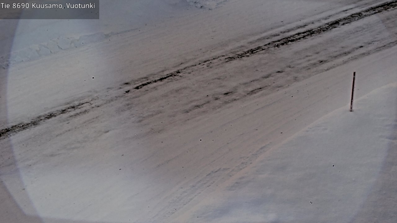 Kelikamerat Kuva Tie 8690 Kuusamo, Vuotunki, Kuusamo, Pohjois-Pohjanmaa