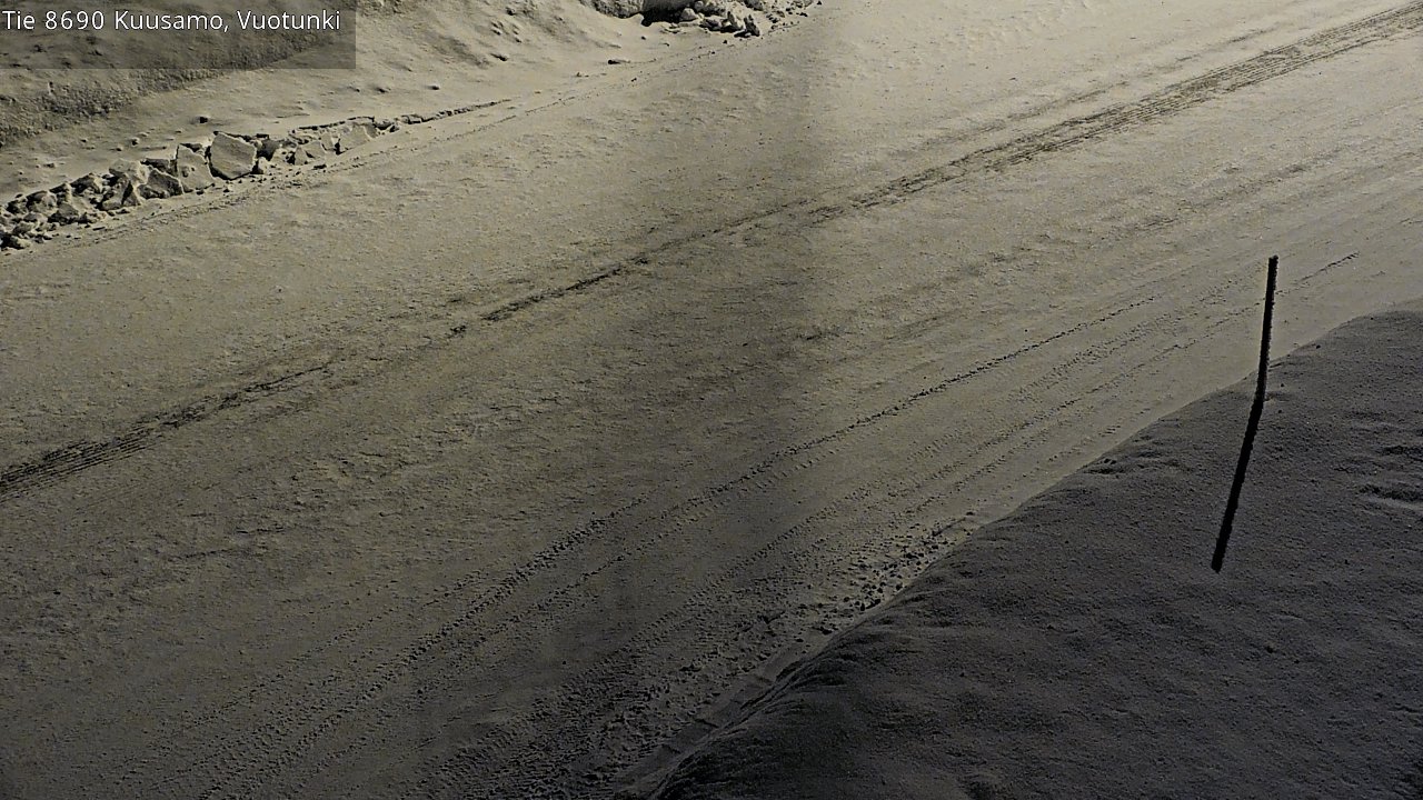 Kelikamerat Kuva Tie 8690 Kuusamo, Vuotunki, Kuusamo, Pohjois-Pohjanmaa