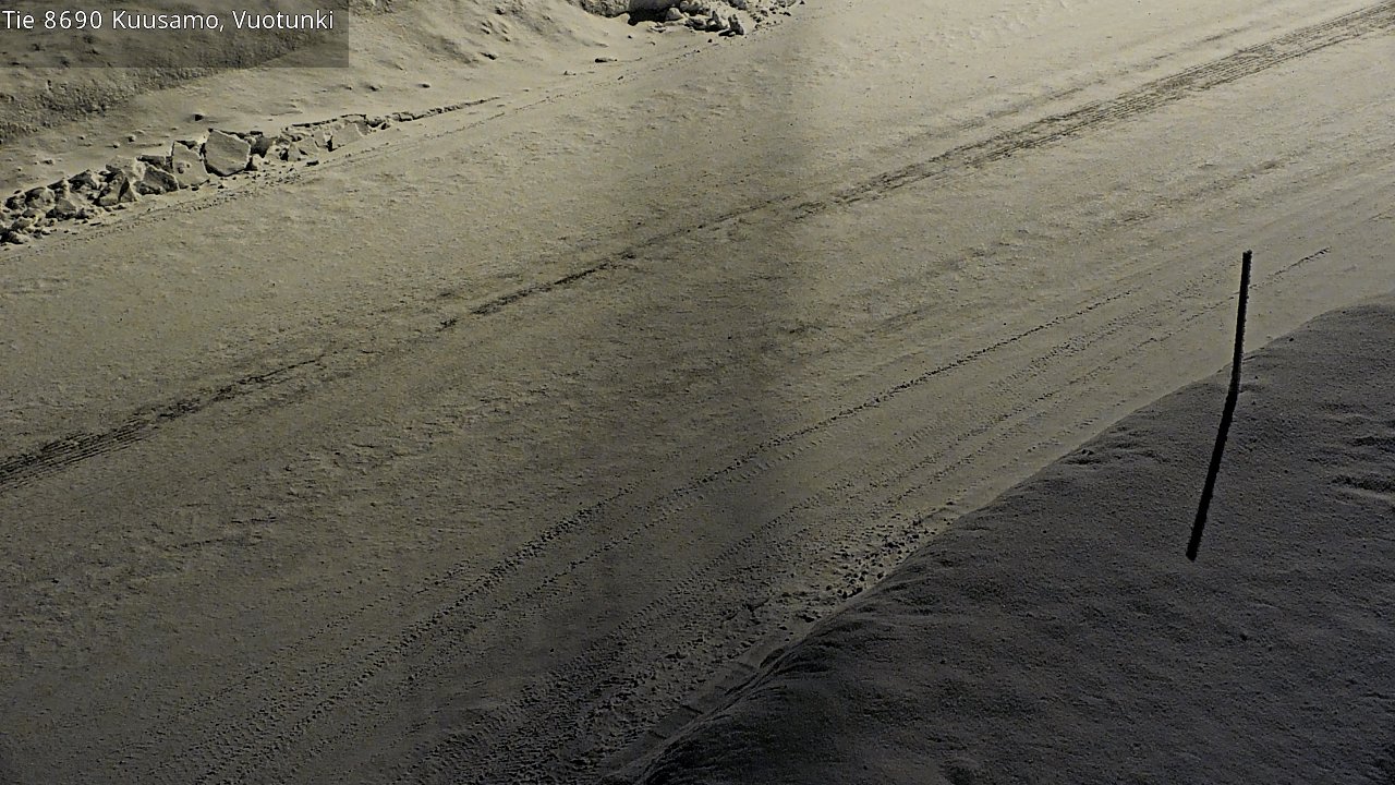Kelikamerat Kuva Tie 8690 Kuusamo, Vuotunki, Kuusamo, Pohjois-Pohjanmaa