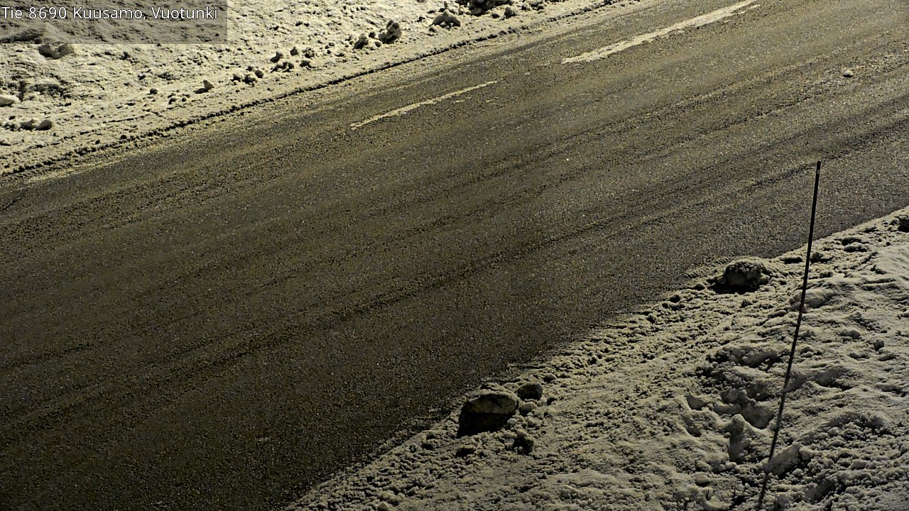 Kelikamerat Kuva Tie 8690 Kuusamo, Vuotunki, Kuusamo, Pohjois-Pohjanmaa