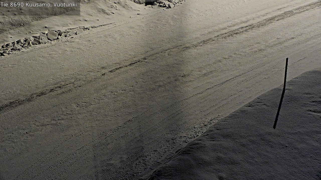 Kelikamerat Kuva Tie 8690 Kuusamo, Vuotunki, Kuusamo, Pohjois-Pohjanmaa