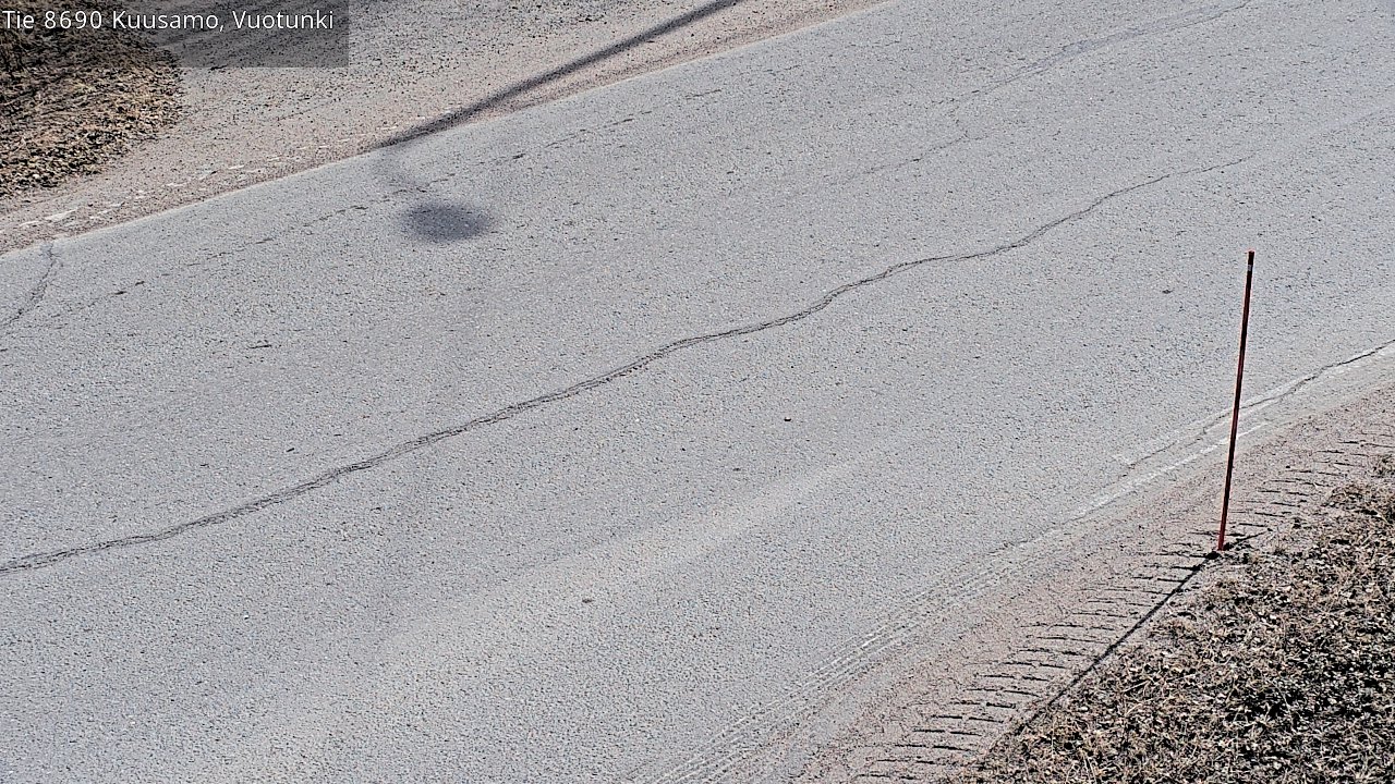 Weather Camera Image Väg 8690 Kuusamo, Vuotunki, Kuusamo, Pohjois-Pohjanmaa