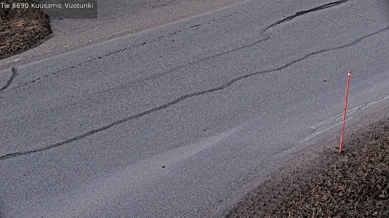 Weather Camera Image Väg 8690 Kuusamo, Vuotunki, Kuusamo, Pohjois-Pohjanmaa
