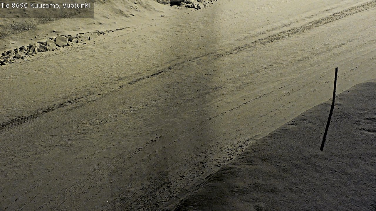 Kelikamerat Kuva Tie 8690 Kuusamo, Vuotunki, Kuusamo, Pohjois-Pohjanmaa