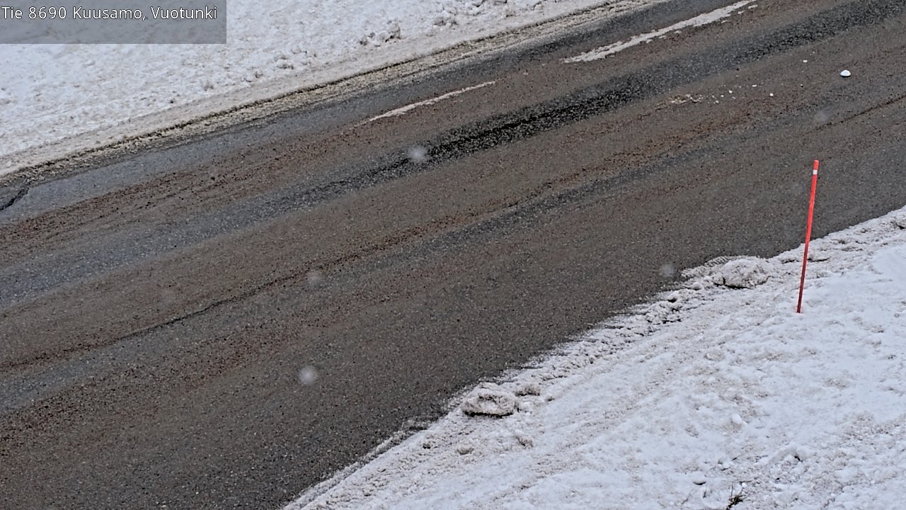 Kelikamerat Kuva Tie 8690 Kuusamo, Vuotunki, Kuusamo, Pohjois-Pohjanmaa