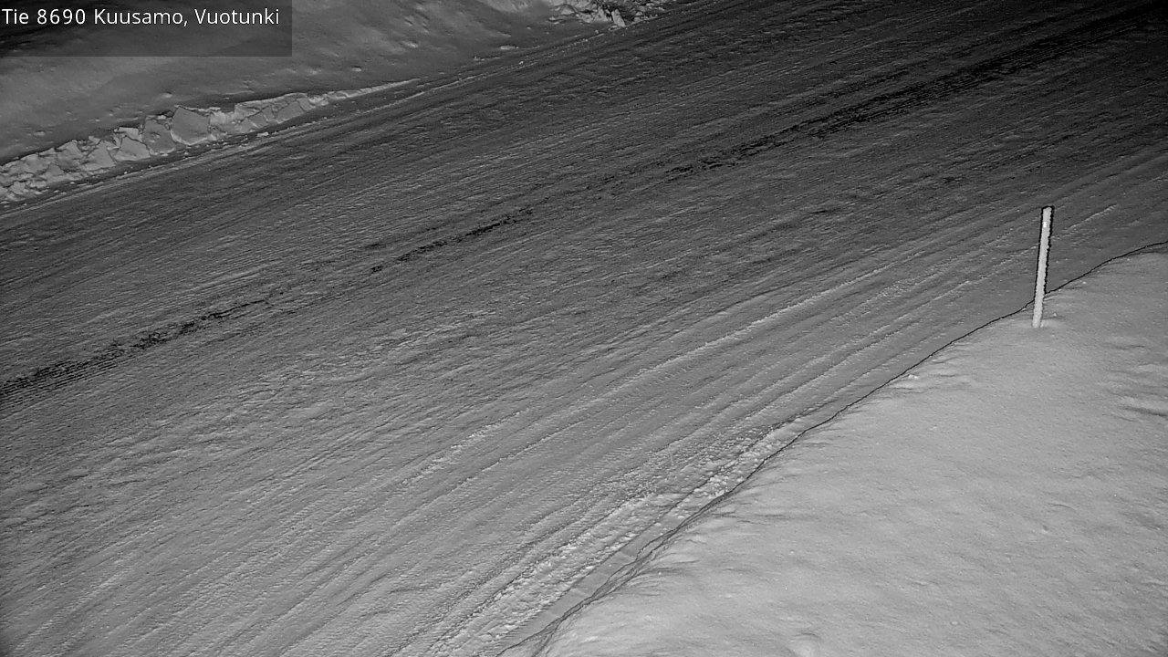 Kelikamerat Kuva Tie 8690 Kuusamo, Vuotunki, Kuusamo, Pohjois-Pohjanmaa