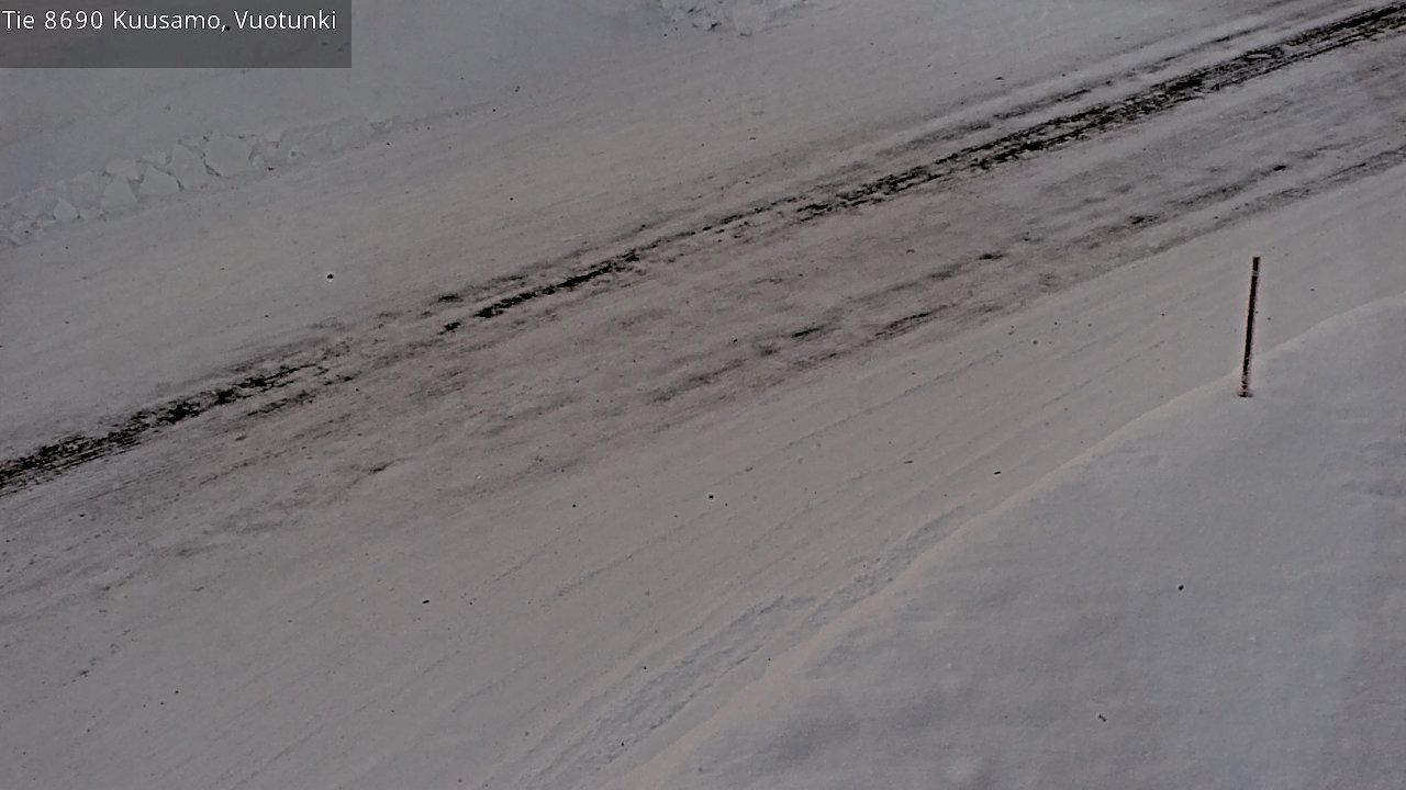 Kelikamerat Kuva Tie 8690 Kuusamo, Vuotunki, Kuusamo, Pohjois-Pohjanmaa