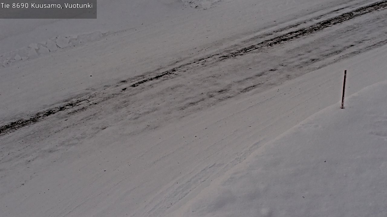 Kelikamerat Kuva Tie 8690 Kuusamo, Vuotunki, Kuusamo, Pohjois-Pohjanmaa